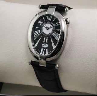 Reloj Murex Elegante Mujer Negro/Plata