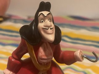 Figuras Capitán Garfio y Wendy Peter Pan Disney 90