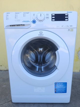 LAVADORA INDESIT 8 KG 1.200 RPM A+++.