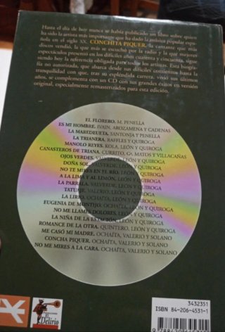Conchita Piquer Biografía no autorizada.
