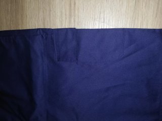 Calção multibolsos azul tamanho XL - Novo