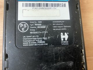 Batería Giant Negra