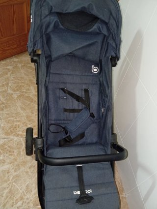 Silla de paseo azul marino Be Cool