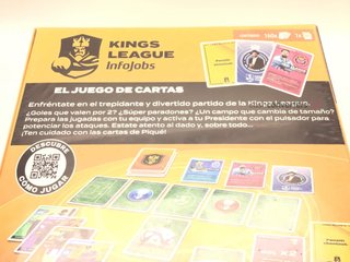 juegos de mesa imc toys juego de cartas kings league