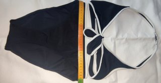 Bikini T38 negro y blanco