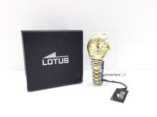 reloj pulsera caballero lotus 18855