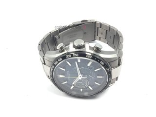 reloj pulsera unisex citizen eco-drive titanium crono 43mm (b620-r011596)