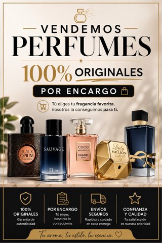 Perfumes de todos los tipos a 40€