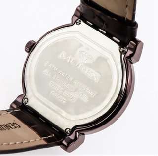 Reloj Murex Swiss Mujer Marrón Dorado