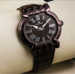 Reloj Murex Swiss Mujer Marrón Dorado