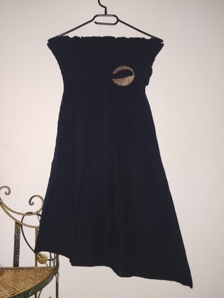 Vestido Negro Verano Talla S