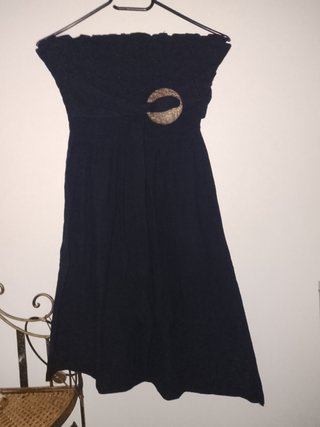 Vestido Negro Verano Talla S