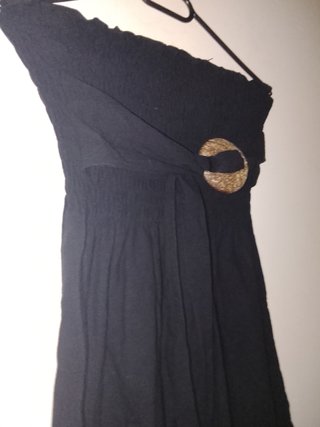 Vestido Negro Verano Talla S