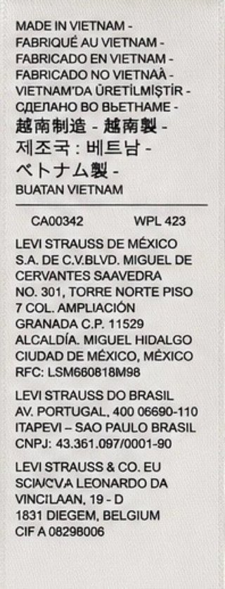 Plumífero Levi's Beige Talla M