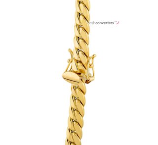 cadena oro 18k 30cm