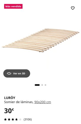 Cama infantil Ikea a estrenar
