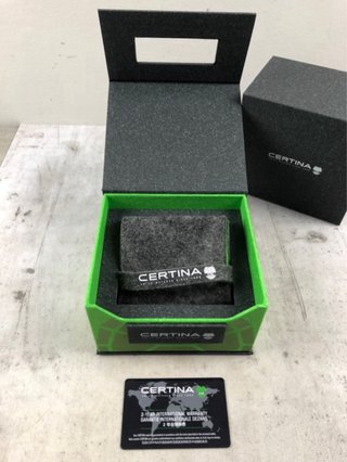 Certina Lujo Mujer Oro y Plata