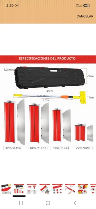 Juego espátulas acero inoxidable