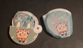 Abanico Plegable Diseño Bubble Tea