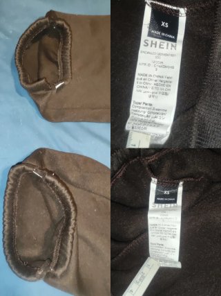Chándal XS Shein Marrón