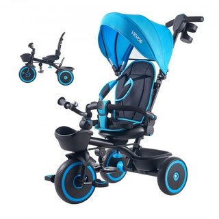 Toddler Tricycle & Stroller for 1-5 Year Old, 6-in-1 Kids