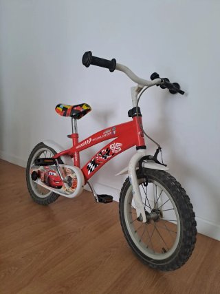 Bicicleta Infantil Cars 95