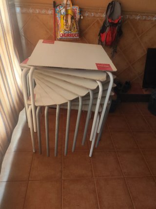 9 Tavoli Cruzcampo Fibra