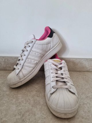 Adidas Superstar Originali Rosa/Bianco Tg 40