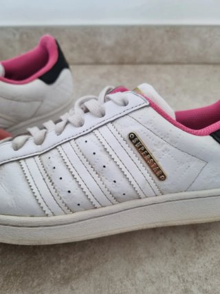 Adidas Superstar Originali Rosa/Bianco Tg 40