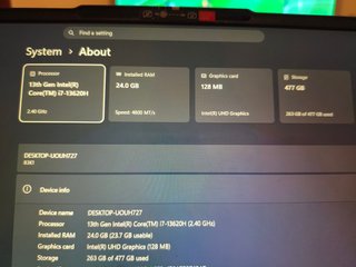 Lenovo IdeaPad Slim 3 15.3" - Intel Core i7-13620H