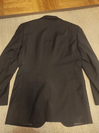 Traje Purificación García Negro Talla M