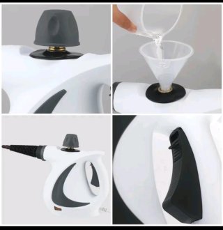 Vaporeta de vapor con accesorios
