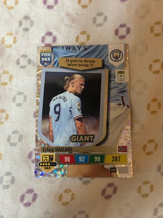 Carta Erling Haaland Giant Panini FIFA 365