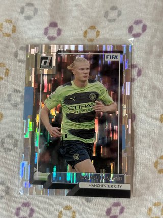 Erling Haaland Panini Donruss Silver Ice