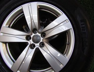 Juego de llantas audi 93402 255/60/r18 q7 (4m) *