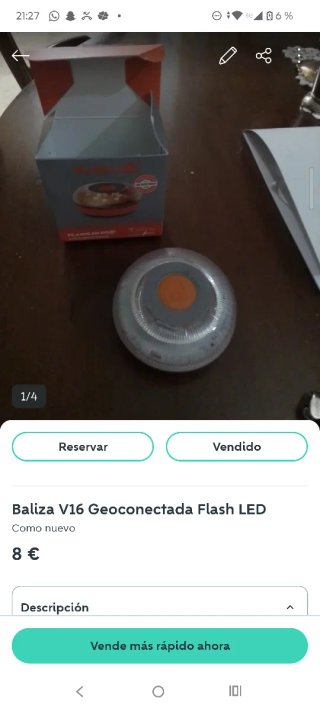 3 Balizas V16 Homologada