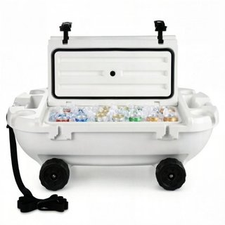 Floating Cooler, 37.9 L Floating Ice Chest with Dry