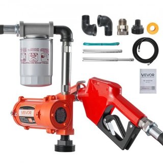 Fuel Transfer Pump, 12V DC 40 L/min, Portable Diesel