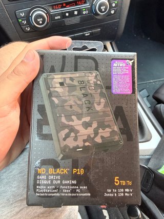 WD_BLACK P10 Game Drive 5TB Nuevo