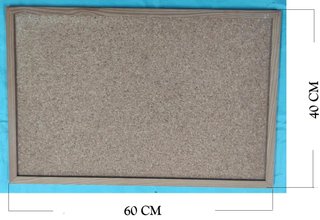 Pizarra Corcho Doble Cara 60x40cm