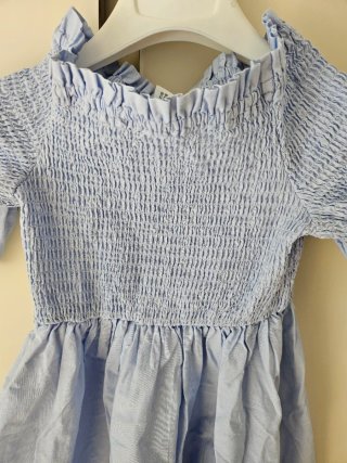 Vestito bambina IDEXÉ' azzurro