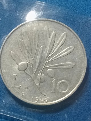Monete Repubblica Italiana 1949 lotto 1