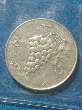 Monete Repubblica Italiana 1949 lotto 2