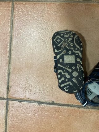Sandalias Gios Eppo Talla 27 Azul Marino