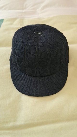 Gorra perlé negra