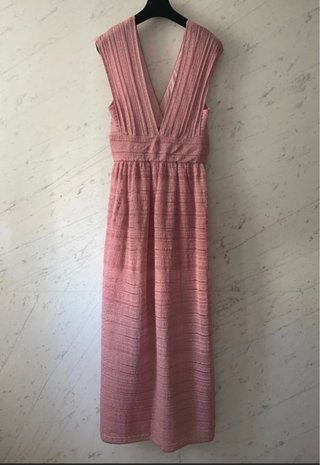 Vestido Missoni Rosa Antiguo Talla XL Largo