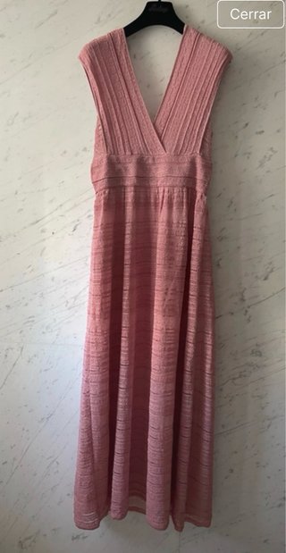 Vestido Missoni Rosa Antiguo Talla XL Largo