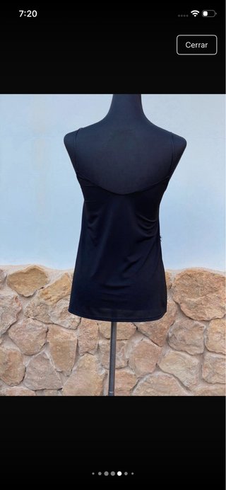 Camiseta Sfera encaje negro