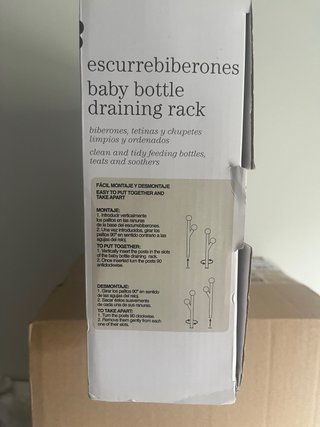 Escurre biberones Suavinex para botellas y chupete