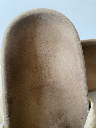 Sandali donna pelle e gomma beige